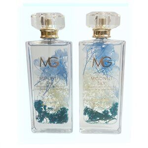 NEW 2x MG Studio Moonlit Sky Room & Bathroom Spray Glass Bottle - 3.52 fl oz